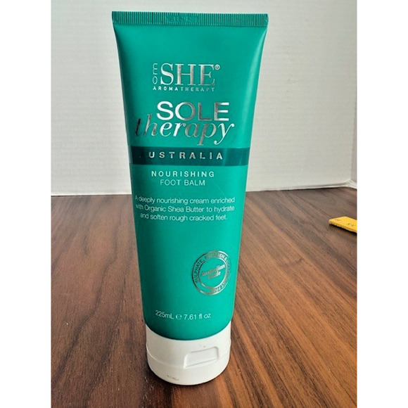 Om SHE AROMATHERAPY SOLE THERAPY MOISTURISING FOOT LOTION AUSTRALIA 7.61 oz - Picture 1 of 6